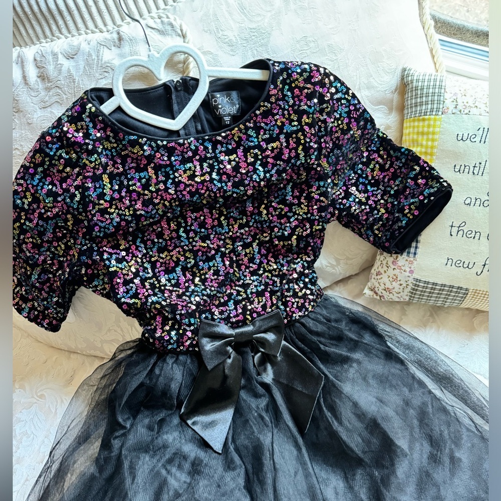 38. Pink &‎ Violet Brand Girls Party Holiday Dress 12